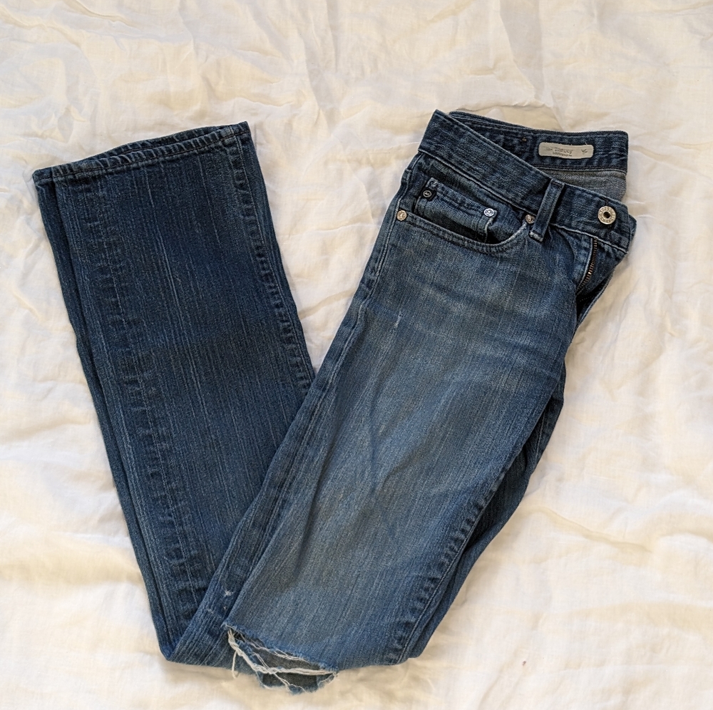 AG distressed jeans 26R